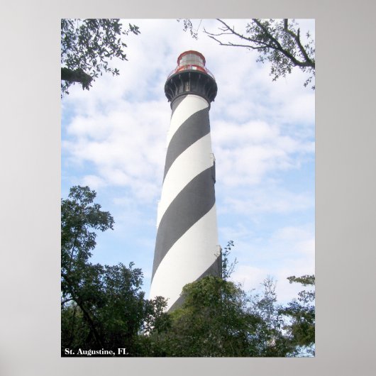 St. Augustine Lighthouse Poster (Voorkant)