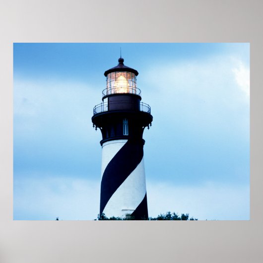 St Augustine Lighthouse Poster (Voorkant)