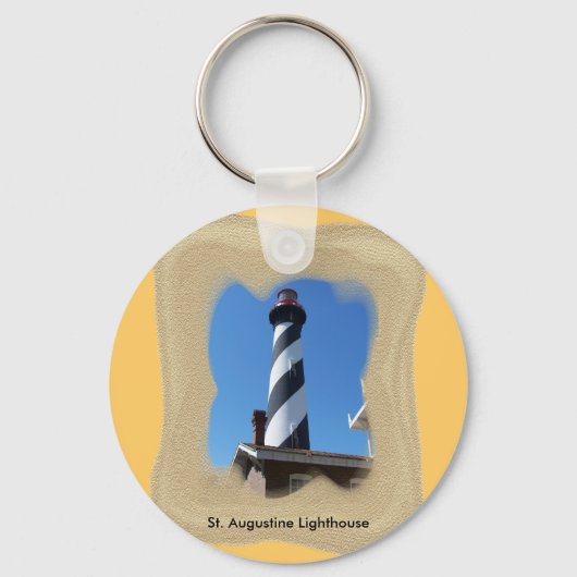 St. Augustine Lighthouse Sleutelhanger (Voorkant)