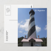St. Augustine Lighthouse, St. Augustine Florida 2 Briefkaart (Voorkant / Achterkant)