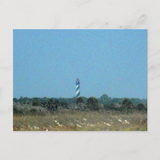 St. Augustine Lighthouse, St. Augustine, Florida Briefkaart (Voorkant)