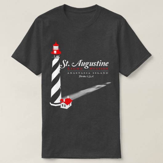 St Augustine Lighthouse T-shirt (Design voorkant)