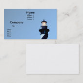 St Augustine Lighthouse Visitekaartje (Voorkant / Achterkant)