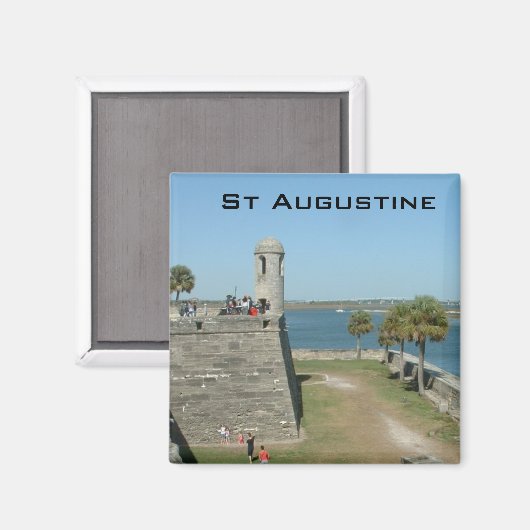 St Augustine Magneet (Voorkant / Achterkant)