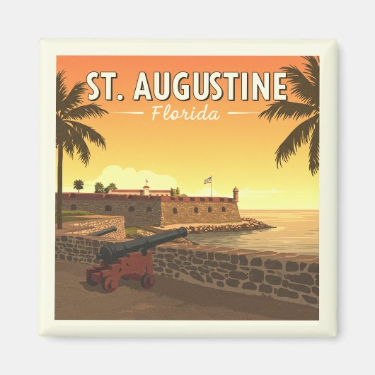 St. Augustine Magneet (Voorkant)