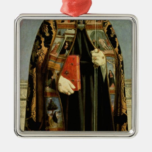 St. Augustine Metalen Ornament (Voorkant)