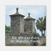St Augustine Old City graast Historic Florida Magneet (Voorkant)