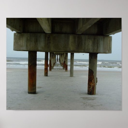 St. Augustine Pier Poster (Voorkant)