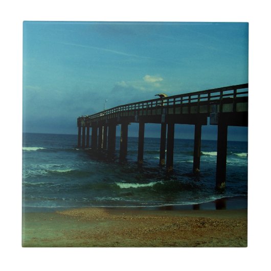 St. Augustine Pier Tegeltje (Voorkant)