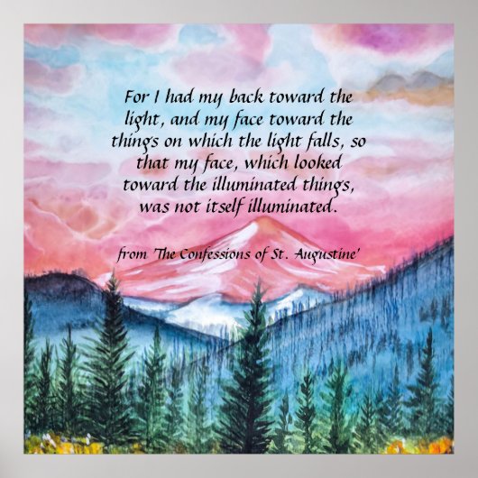 St. Augustine Poster (Voorkant)