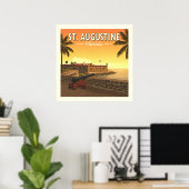 St. Augustine Poster (Thuiskantoor)