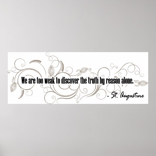 St. Augustine Poster (Voorkant)