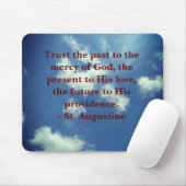 St. Augustine Quote Muismat (Met muis)