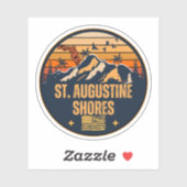 St. Augustine Shores, Florida Sticker (Vel)