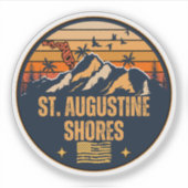 St. Augustine Shores, Florida Sticker (Voorkant)