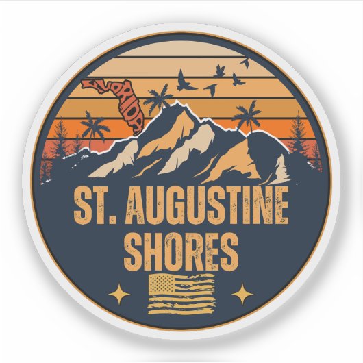 St. Augustine Shores, Florida Sticker (Voorkant)