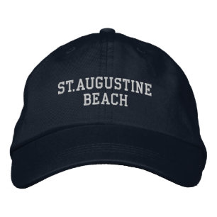 St. Augustine strand geborduurde honkbalhoed Pet