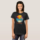 St Augustine Sunset Matching Vacation Friends Fami T-shirt (Voorkant volledig)