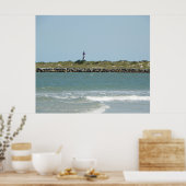 ST. AUGUSTINE UITZICHT VAN VILANO BEACH POSTER (Keuken)