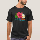 St Augustine Vacation Florida Tropical Hibiscus Fl T-shirt (Voorkant)