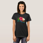 St Augustine Vacation Florida Tropical Hibiscus Fl T-shirt (Voorkant volledig)