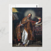 ST AUGUSTINE VAN HIPPO BRIEFKAART (Voorkant / Achterkant)