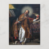ST AUGUSTINE VAN HIPPO BRIEFKAART (Voorkant)