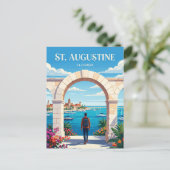 St. Augustine VS Briefkaart (Staand voorkant)