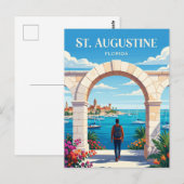 St. Augustine VS Briefkaart (Voorkant / Achterkant)