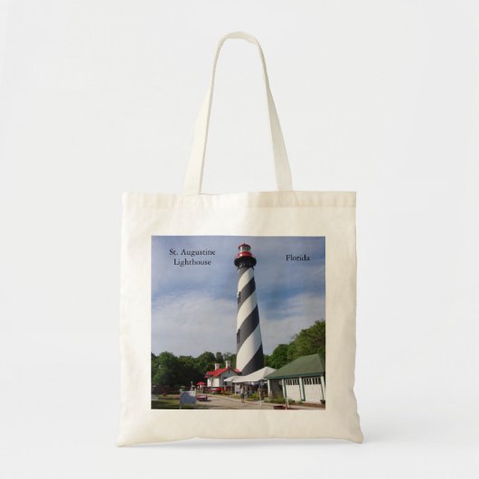 St. Augustine Vuurtoren canvas tas (Voorkant)