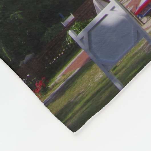 St. Augustine Vuurtoren fleece deken (Hoek)