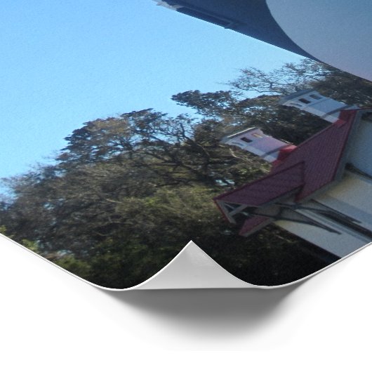 St Augustine Vuurtoren Foto op een Poster (Hoek)