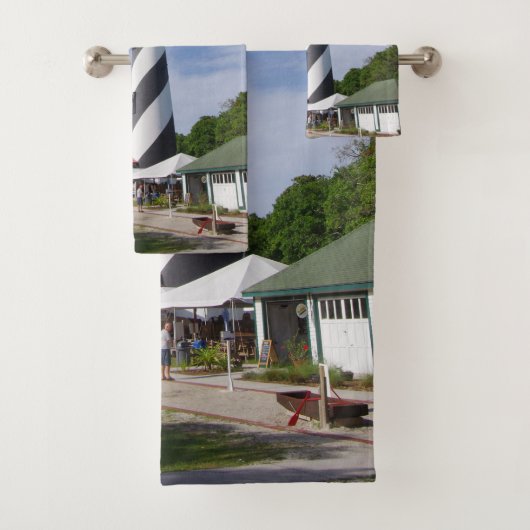 St. Augustine Vuurtoren handdoek set (Insitu)