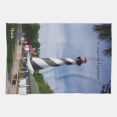 St. Augustine Vuurtoren keukenhanddoek (Horizontaal)