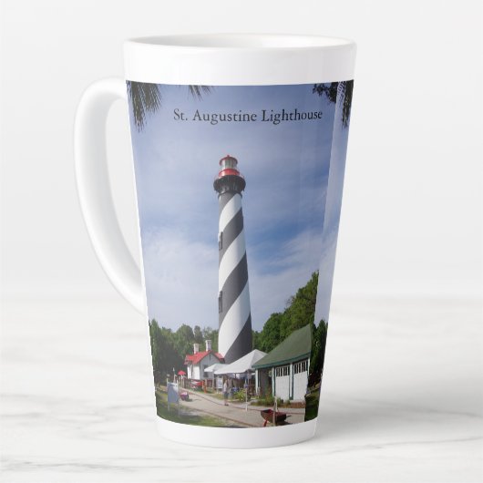 St. Augustine Vuurtoren Latte mok (Linkerhoek)