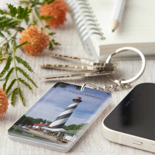 St. Augustine Vuurtoren sleutelhanger (Voorkant Rechts)