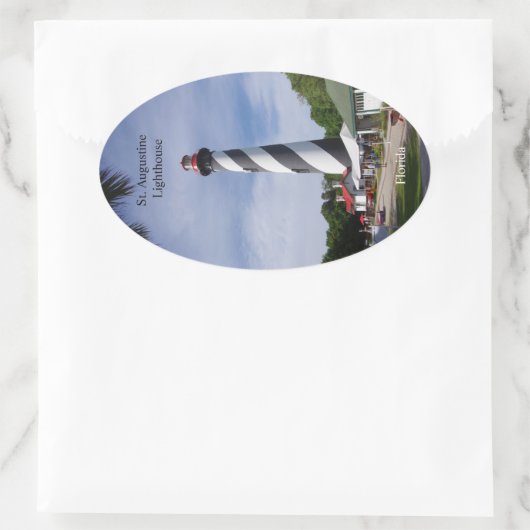 St. Augustine Vuurtoren sticker (Tas)