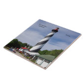 St. Augustine Vuurtoren tegel Tegeltje (Zijkant)