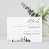 St Augustine Wedding Hotel Kamer Blok Details Informatiekaartje (Staand voorkant)