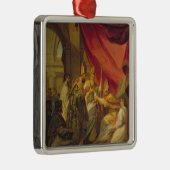 St. Augustinus als bisschop Metalen Ornament (Rechts)