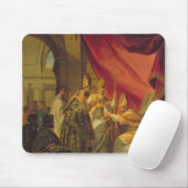 St. Augustinus als bisschop Muismat (Met muis)