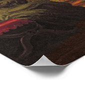 St. Augustinus als bisschop Poster (Hoek)