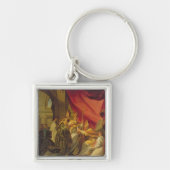 St. Augustinus als bisschop Sleutelhanger (Voorkant)