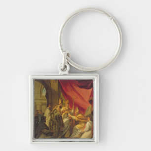 St. Augustinus als bisschop Sleutelhanger