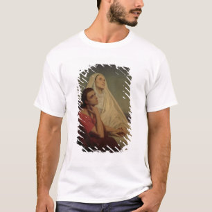 St. Augustinus en zijn moeder St. Monica, 1855 T-shirt