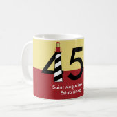 St. Augustinus, Florida - opgericht op 1565 - 450t Koffiemok (Voorkant links)