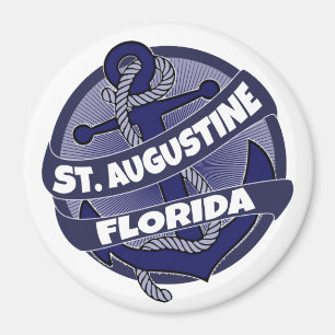 St. Augustinus Florida verankeringspunt zwirl magn Magneet
