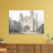 St. Augustinus Gate, Canterbury, c.1797 (m/v) over Canvas Afdruk (Insitu (Woonkamer))