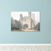 St. Augustinus Gate, Canterbury, c.1797 (m/v) over Canvas Afdruk (Insitu (Houten vloer))