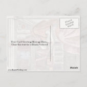 St. Augustinus gebed door Sandro Botticelli Briefkaart (Achterkant)